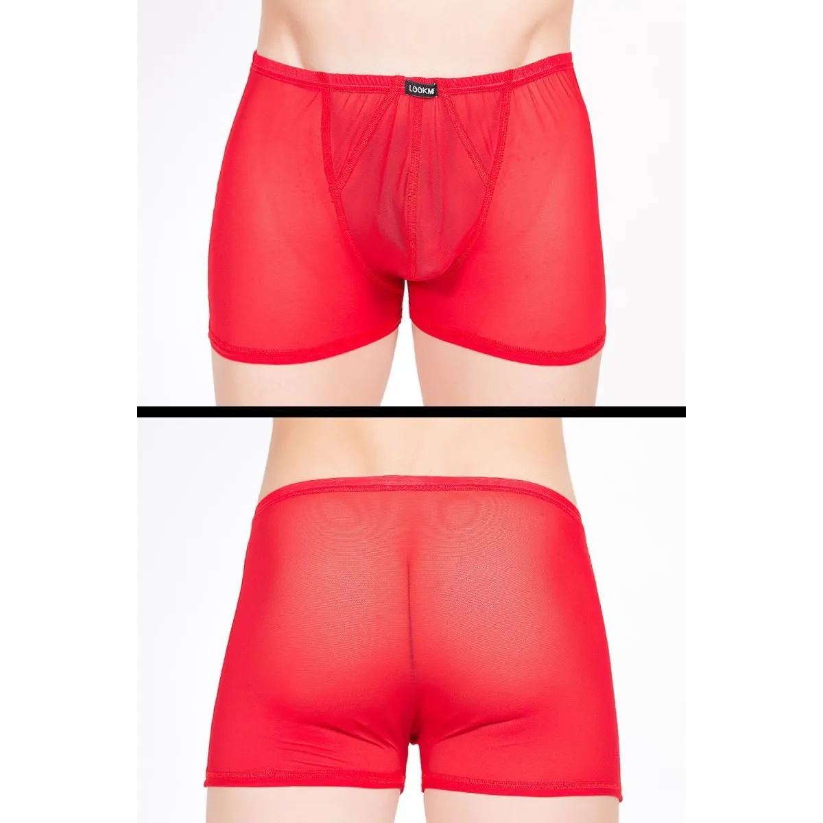 Rote Boxer Short Malibu 2 92-67 von Look Me | Fesselliebe.de