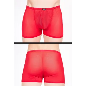 Rote Boxer Short Malibu 2 92-67 von Look Me | Fesselliebe.de