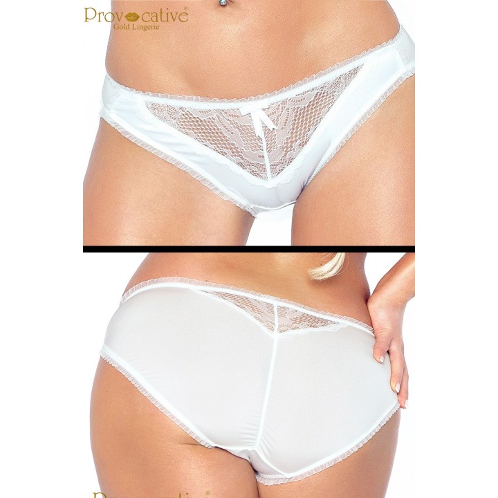 Ecru Candymoon Slip von Provocative Gold Lingerie | Fesselliebe.de