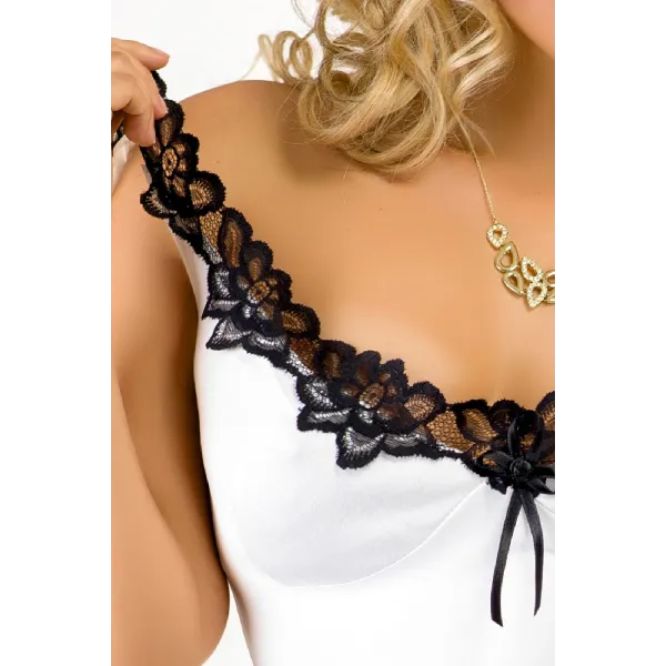 Ecru Nachtkleid Costa Rica von Kalimo | Fesselliebe.de