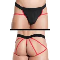Schwarz/roter Slip Bastien von MeSeduce