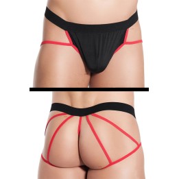 Schwarz/roter Slip Bastien von MeSeduce | Fesselliebe.de