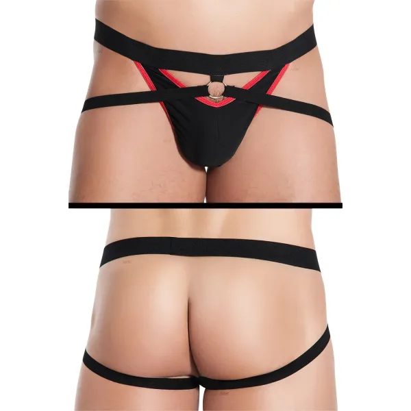 Schwarz/roter Slip Danny von MeSeduce | Fesselliebe.de