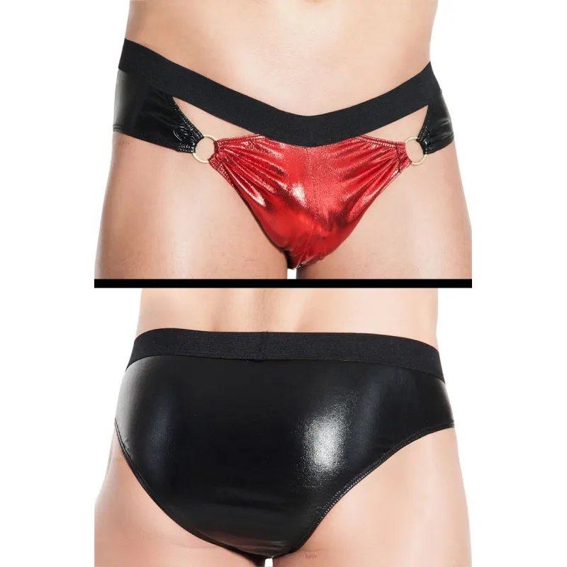 Rot/schwarzer Slip Bruno von MeSeduce | Fesselliebe.de