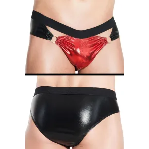 Rot/schwarzer Slip Bruno von MeSeduce | Fesselliebe.de