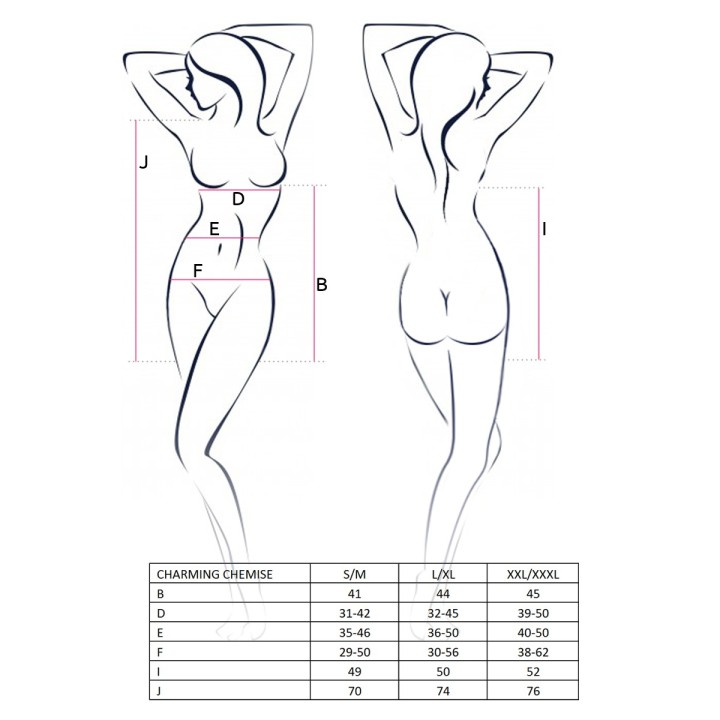 Schwarzes Sandra Set von Passion Erotic Line | Fesselliebe.de
