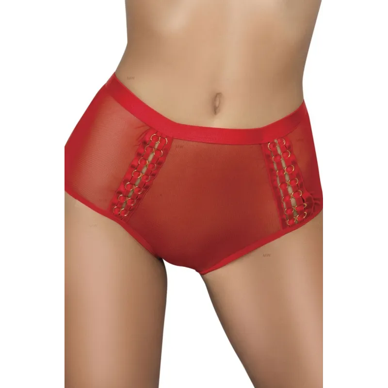 Roter Gloria Knickers von MeSeduce Gold and I Collection | Fesselliebe.de