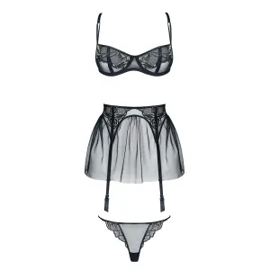 Schwarz/goldenes Set Catherine von Demoniq Magnetic Collection