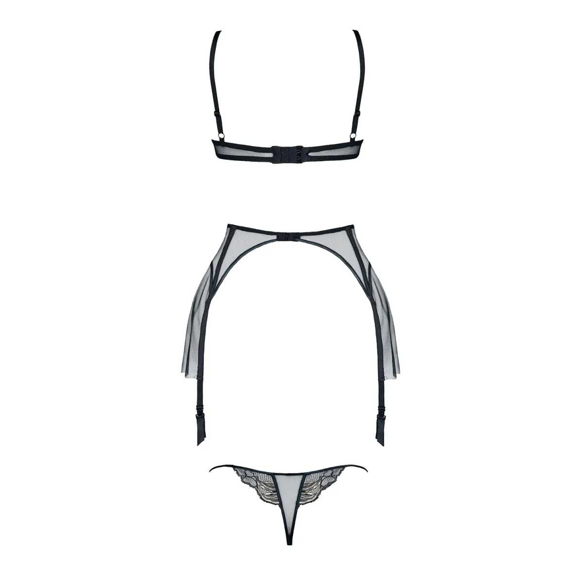 Schwarz/goldenes Set Catherine von Demoniq Magnetic Collection | Fesselliebe.de