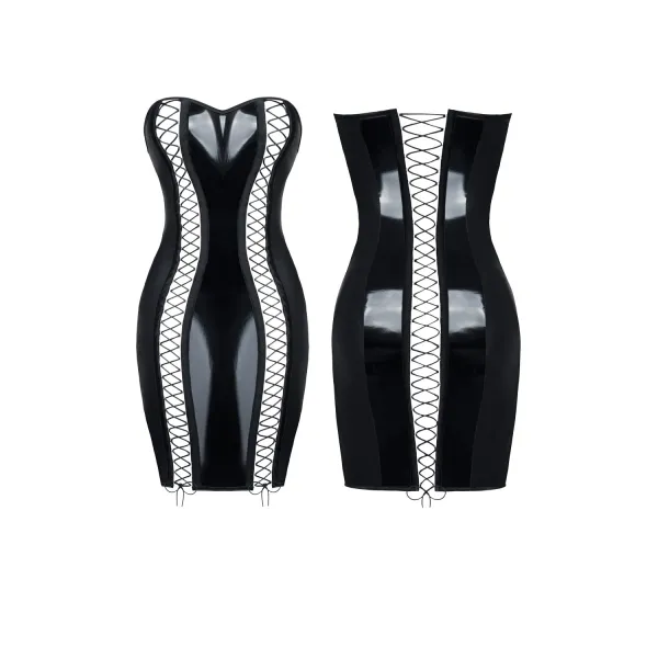 Schwarzes Minikleid Astrid von Demoniq Hard Candy Collection | Fesselliebe.de