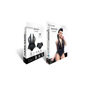 Schwarzer Body Carmen von Demoniq Hard Candy Collection