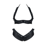 Schwarzes Set Lea von Demoniq Hard Candy Collection | Fesselliebe.de