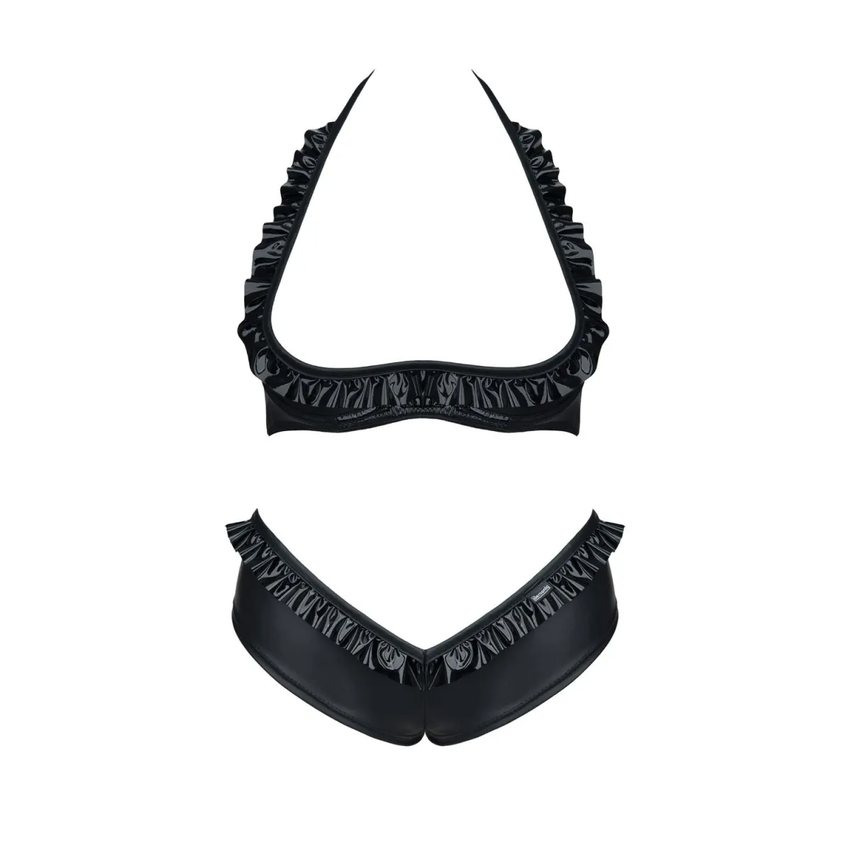 Schwarzes Set Lea von Demoniq Hard Candy Collection | Fesselliebe.de