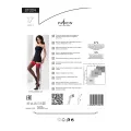 Halterlose Strümpfe ST004 schwarz/rot von Passion