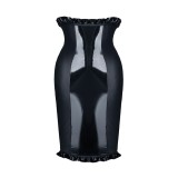 Schwarzer Rock Anja von Demoniq Hard Candy Collection | Fesselliebe.de
