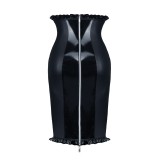 Schwarzer Rock Anja von Demoniq Hard Candy Collection | Fesselliebe.de