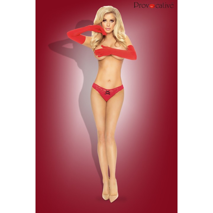 Roter Sexy Thong von PRovocative | Fesselliebe.de