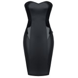 Schwarzes Kleid Ellen von Demoniq Hard Candy Collection | Fesselliebe.de