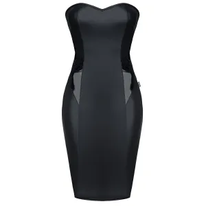 Schwarzes Kleid Ellen von Demoniq Hard Candy Collection