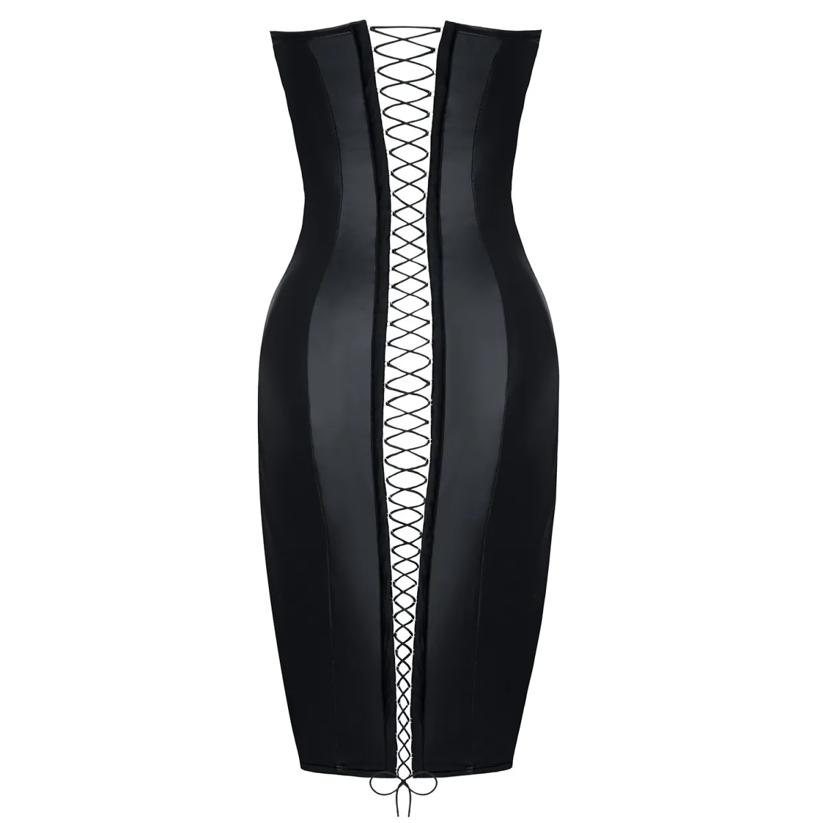 Schwarzes Kleid Ellen von Demoniq Hard Candy Collection | Fesselliebe.de