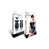 Schwarzes Minikleid Heidi von Demoniq Hard Candy Collection | Fesselliebe.de