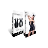 Schwarzes Minikleid Irma von Demoniq Hard Candy Collection | Fesselliebe.de