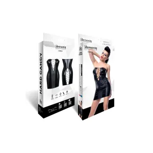 Schwarzes Minikleid Irma von Demoniq Hard Candy Collection