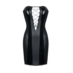 Schwarzes Minikleid Irma von Demoniq Hard Candy Collection