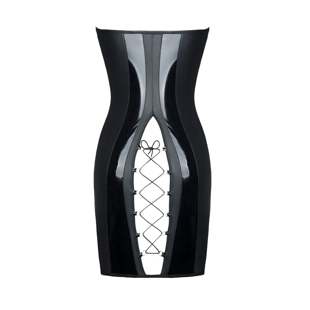 Schwarzes Minikleid Irma von Demoniq Hard Candy Collection | Fesselliebe.de