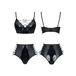 Schwarzes Set Jessica von Demoniq Hard Candy Collection