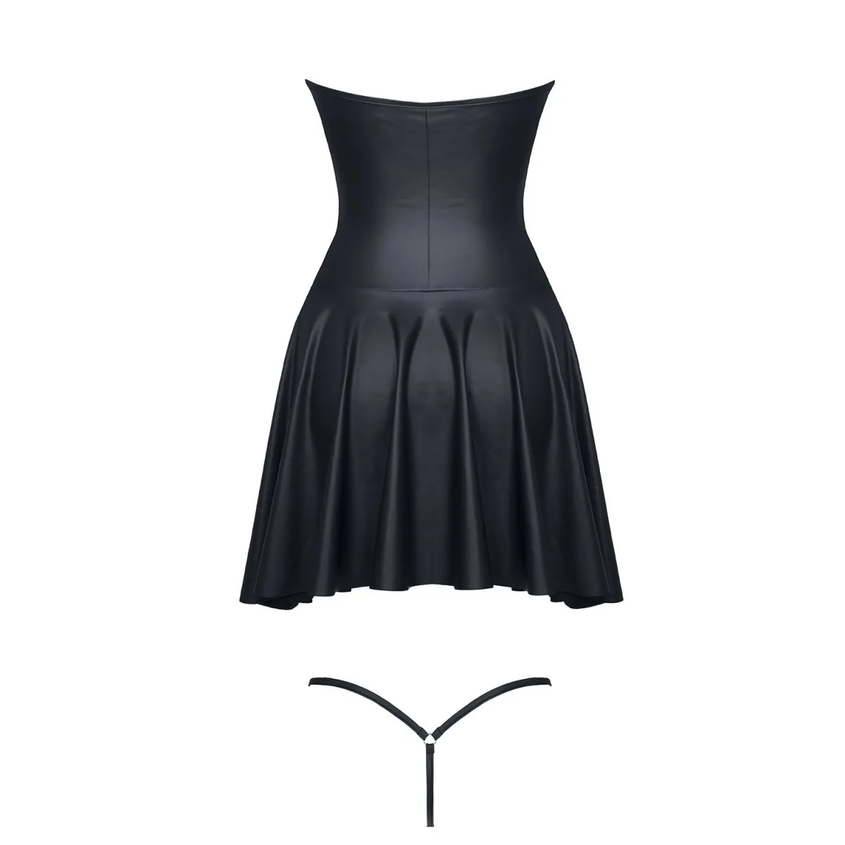 Schwarzes Minikleid Rita von Demoniq Hard Candy Collection | Fesselliebe.de