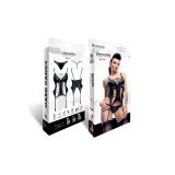 Schwarzes Gorset Ruth von Demoniq Hard Candy Collection | Fesselliebe.de