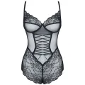 Schwarzer Body Carine von Demoniq Look at Me Collection