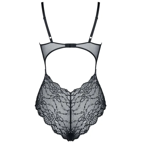 Schwarzer Body Carine von Demoniq Look at Me Collection | Fesselliebe.de