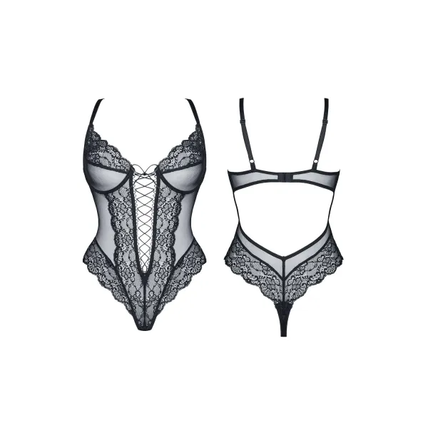 Schwarzer Body Florence von Demoniq Look at Me Collection | Fesselliebe.de