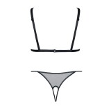Schwarzes Set Gabrielle von Demoniq Look at Me Collection | Fesselliebe.de