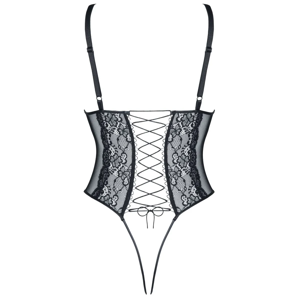 Schwarzer ouvert Body Margot von Demoniq Look at Me Collection | Fesselliebe.de