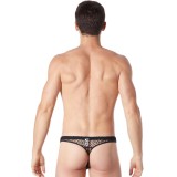 Schwarzer Herren Netz-String Fetish 810-57 von Look Me | Fesselliebe.de
