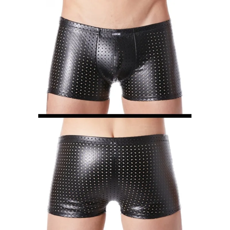 Schwarze Herren Boxer Short Tender 811-67 von Look Me | Fesselliebe.de