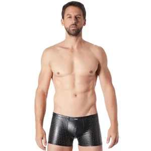 Schwarze Herren Boxer Short Tender 811-67 von Look Me