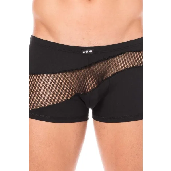 Schwarze Boxer Short Shade 803-67 von Look Me | Fesselliebe.de