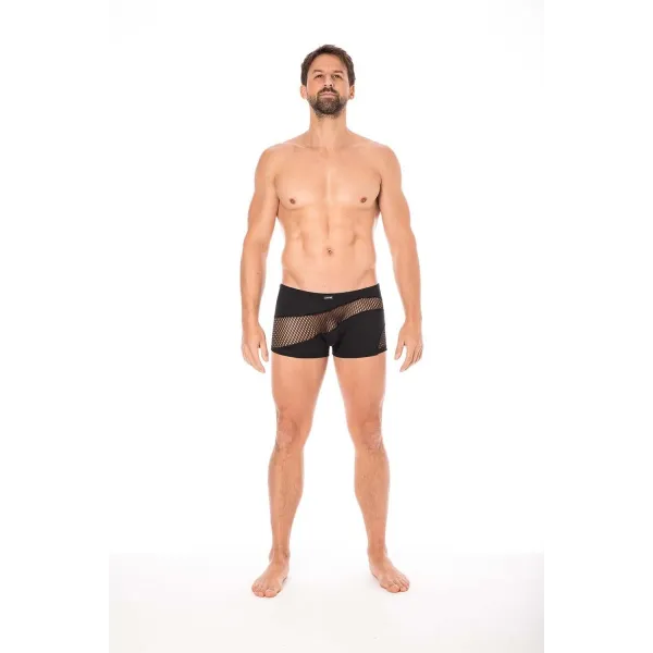 Schwarze Boxer Short Shade 803-67 von Look Me | Fesselliebe.de