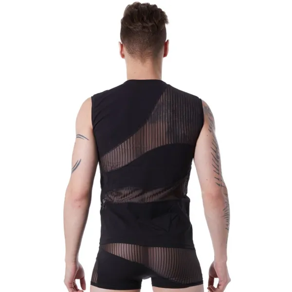 Schwarzes T-Shirt Shade 803-77 von Look Me | Fesselliebe.de