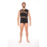 Schwarzes T-Shirt Shade 803-77 von Look Me | Fesselliebe.de