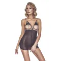 Schwarzes Chemise Claea von Anais Apparel Luxury Lingerie