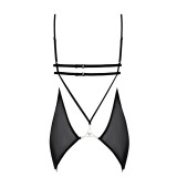 Schwarzes Chemise Claea von Anais Apparel Luxury Lingerie | Fesselliebe.de