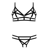 Schwarzes Set Echo von Anais Apparel Luxury Lingerie | Fesselliebe.de