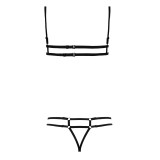 Schwarzes Set Echo von Anais Apparel Luxury Lingerie | Fesselliebe.de