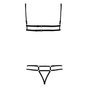 Schwarzes Set Echo von Anais Apparel Luxury Lingerie