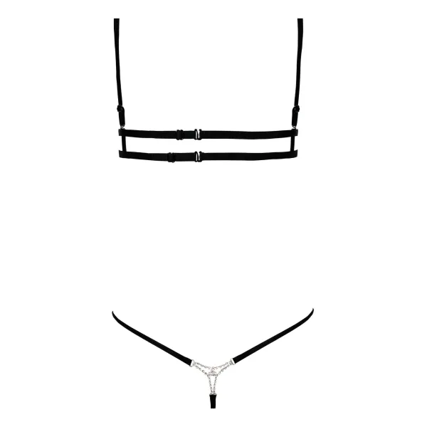 Schwarzes Set Kyane von Anais Apparel Luxury Lingerie | Fesselliebe.de